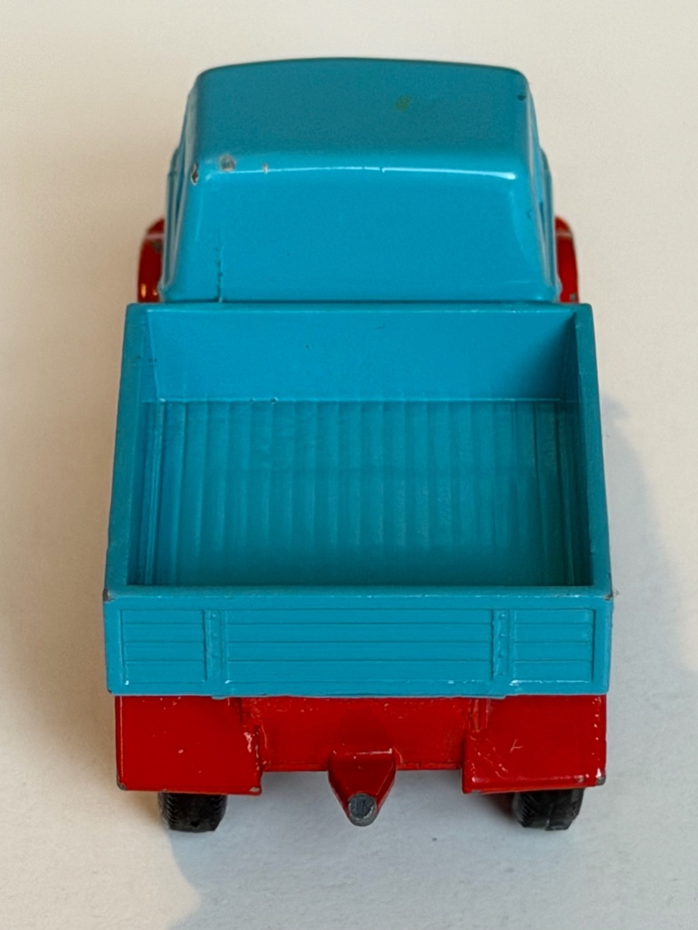 Vintage Matchbox Lesney No. 49 Mercedes Unimog Truck Made in England Blue Red - Picture 8 of 10